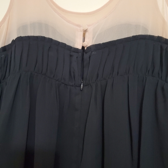 Mixit Sleeveless Babydoll Blouse - size Medium - Picture 8 of 8